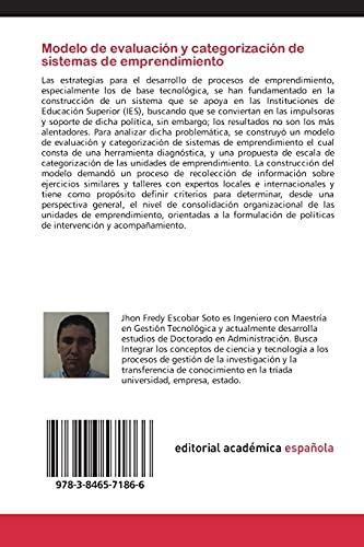 Modelo de evaluación y categorización de sistemas de emprendimiento: Caso de aplicación en Medellín, Colombia