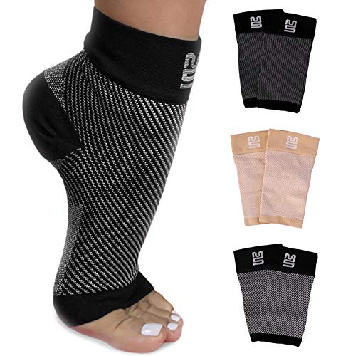 Modetro Sports Tobillera para esguince - Tobilleras Deportivas de compresión para Hombre y Mujer; Tobillera estabilizadora Deportiva para Fascitis Plantar