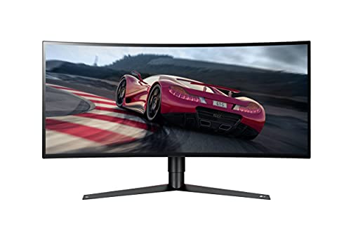 Monitor Gaming Curvo LG 34GP950G-B Ultragear (Panel Nano IPS: 3440x1440p, 21:9, 250 CD/m2, 1000:1, 144Hz, 1ms), 34", entradas: DP x1, HDMI x1, USB-A x3, G-SyncUltimate