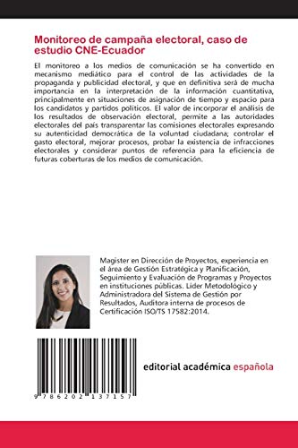 Monitoreo de campaña electoral, caso de estudio CNE-Ecuador