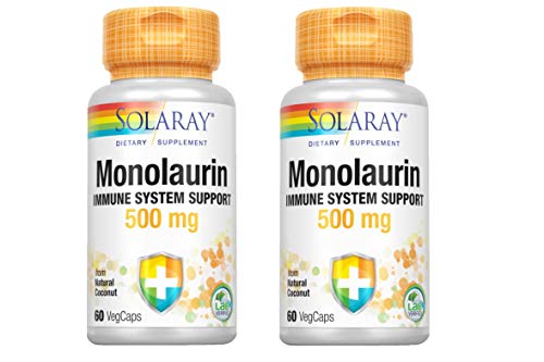 Monolaurin 500 mg - 60 vegcaps (Packs 2 u.)