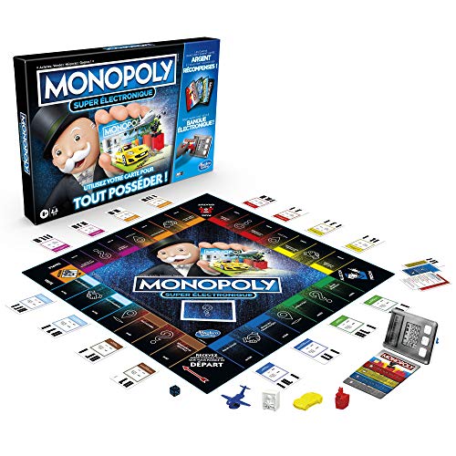 Monopoly Ultimate Rewards - Juego de Mesa, de Banca electrónica, sin Billetes, tecnología sin Contacto, a Partir de 8 años de Edad (versión Francesa)