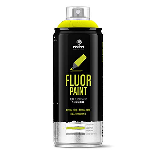 Montana Colors MTN PRO Pintura Flúor Amarillo - Spray de Pintura, Flúor Amarillo