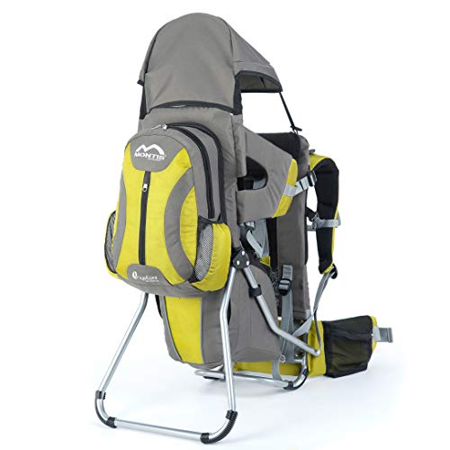 MONTIS EXPLORE EVOLUTION, mochila portabebés, hasta 25 kg, 2000 g, VERDE