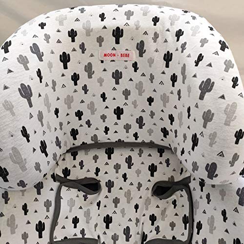 moon-bebe Funda para Silla de coche Klippan Kiss 2 Y KLIPPAN PLUS (BLANCO)