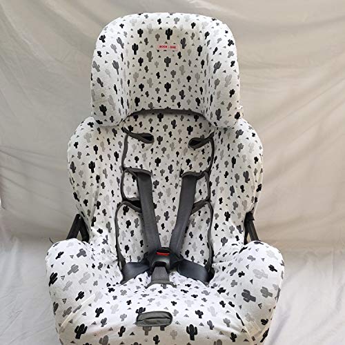 moon-bebe Funda para Silla de coche Klippan Kiss 2 Y KLIPPAN PLUS (BLANCO)