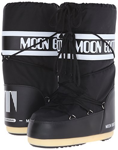 Moon Boot Nylon, Botas de Nieve Unisex Adulto, Negro (Black 001), 39-41 EU