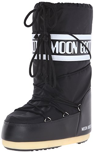 Moon Boot Nylon, Botas de Nieve Unisex Adulto, Negro (Black 001), 39-41 EU