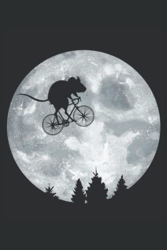 MoonBooks: Cycling Mouse: Perfect Scary Gift Idea ~ Small Lined Notebook (6'' X 9")