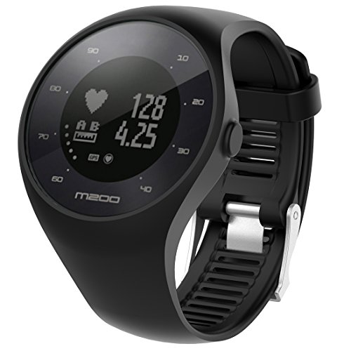 MOTONG Polar M200 Correa de repuesto – MOTONG banda de silicona de repuesto para Polar M200 GPS reloj de correr