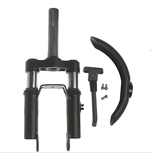 MotuTech - Kit de horquilla de suspensión delantera para Xiaomi M365 / Pro 2 / 1S / Essential Lite Suspensión + guardabarros delantero + caballete antivibración