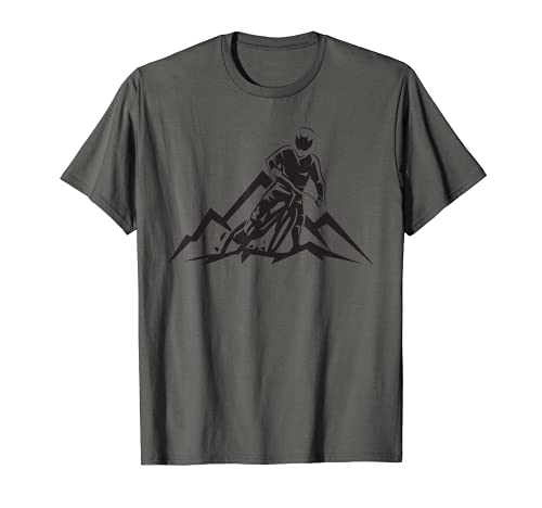 Mountain Biket MTB Downhill Ciclismo Vintage Single Track Camiseta