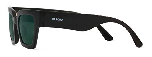 Mr. Boho | Frelard | Black - Gafas de sol para hombre y mujer