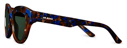 MR. BOHO Gracia Gafas, Reef, 49x19x145 Unisex Adulto