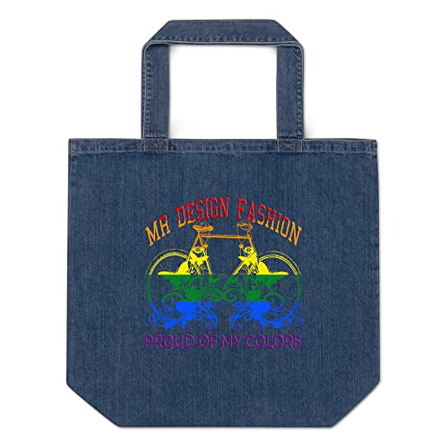 MR Design Organic denim tote bag - Bike Users