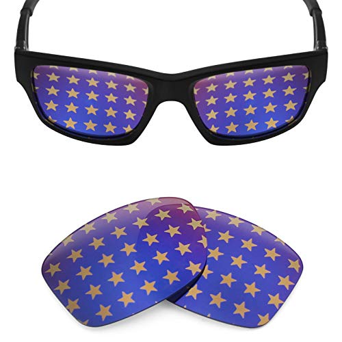 Mryok lentes polarizadas de repuesto para Oakley Jupiter Squared OO9135 – Golden Star