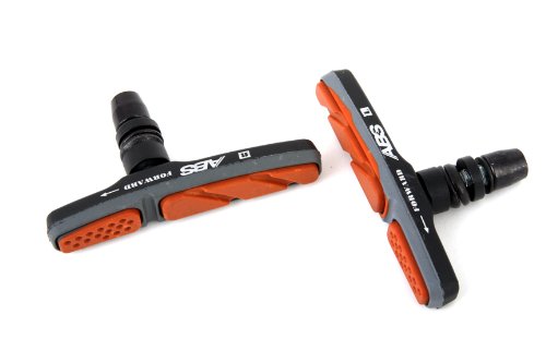 MSC Bikes ABS1 - Zapatas para V-Brake con ABS de Ciclismo, Color Negro