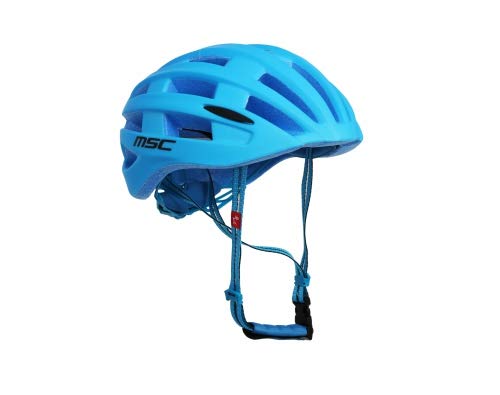 MSC Bikes Casco Road con LUZ M/L (58-61) Azul