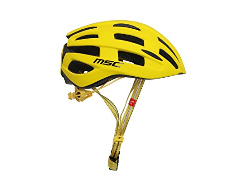 MSC Bikes HX109MLYE Casco, Amarillo, M/L (58-61)