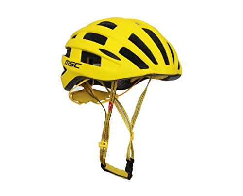 MSC Bikes HX109MLYE Casco, Amarillo, M/L (58-61)