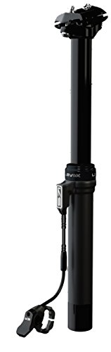 MSC Bikes Lev DX Tija telescópica, Negro, 31.6 x 485 x 175 mm