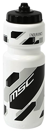 MSC Bikes MSC Squeeze&Drink - Bidón hermético, Color Negro, 800 CC