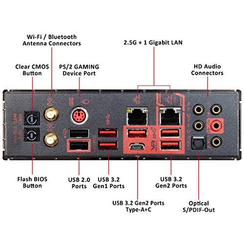 MSI MEG X570 Ace - Placa Base Enthusiast Gaming (Chipset AMD X570, DDR4, Audio Boost, Intel Lan, Socket AM4, Wi-Fi, Soporta AMD Pocesadores) Color Negro