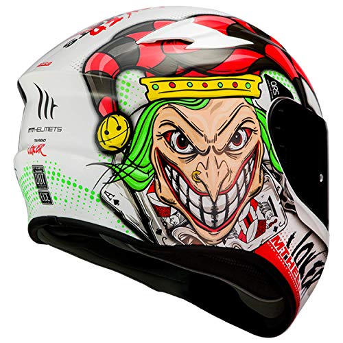 Mt Helmets Targo Joker A0 Gloss Pearl White L