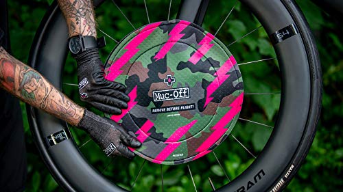 Muc-Off accessorio Disc Brake Cover coppia Camo Cubierta De Freno, Adultos Unisex, Multicolor, Talla Única