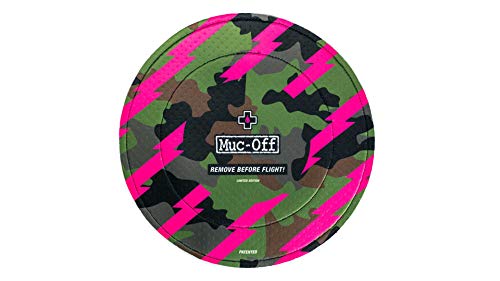 Muc-Off accessorio Disc Brake Cover coppia Camo Cubierta De Freno, Adultos Unisex, Multicolor, Talla Única