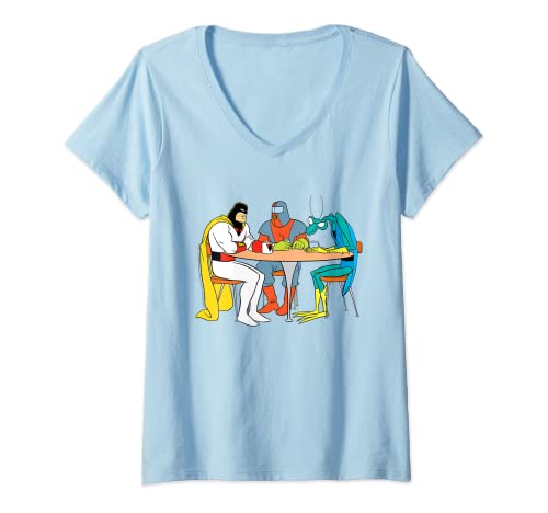 Mujer Space Ghost Coast to Coast Brak & Zorak Camiseta Cuello V
