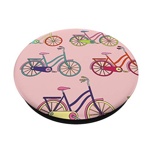 Mujeres Bicicleta Chicas Ciclista Deportivo Bicicleta Regalo PopSockets Agarre y Soporte para Teléfonos y Tabletas
