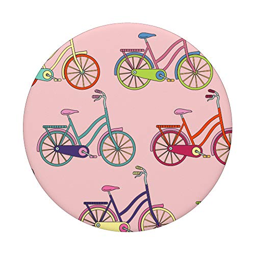 Mujeres Bicicleta Chicas Ciclista Deportivo Bicicleta Regalo PopSockets Agarre y Soporte para Teléfonos y Tabletas