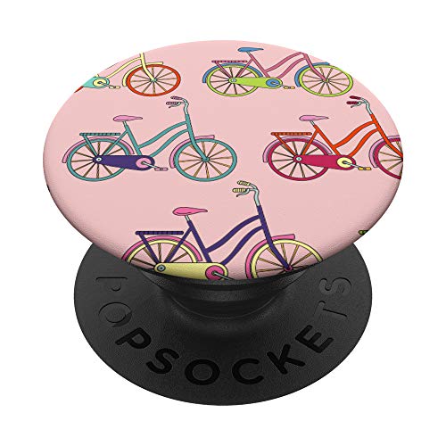 Mujeres Bicicleta Chicas Ciclista Deportivo Bicicleta Regalo PopSockets Agarre y Soporte para Teléfonos y Tabletas