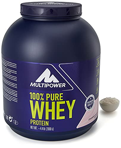 Multipower 100% Whey Protein, Sabor Strawberry Splash - 2000 gr