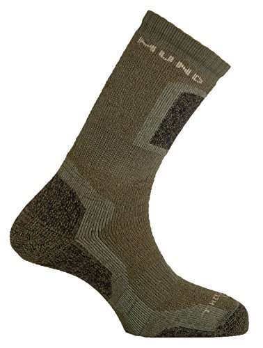 Mund Socks Calcetín Caza Extreme Invierno Thermolite® Dos Capas (Kaki, EU 38-41)