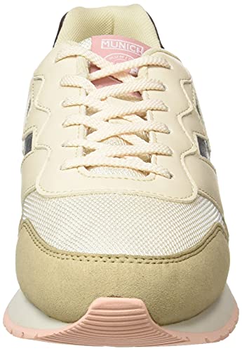 Munich Dash Women Premium Laces 110, Zapatillas Mujer, Blanco, 41 EU