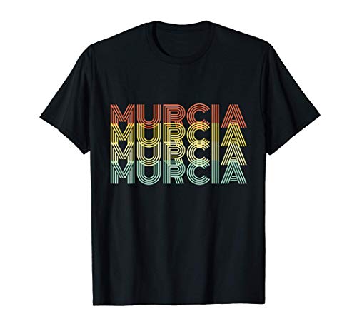 Murcia Retro Inicio Vintage Ciudad Natal Camiseta