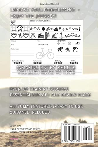 My Cycling Journal: Get On Your Bike With This Cycling Training Journal. Get Results - Train, Log, Improve, Enjoy! The Ideal Performance Improvement Tool For Cyclists