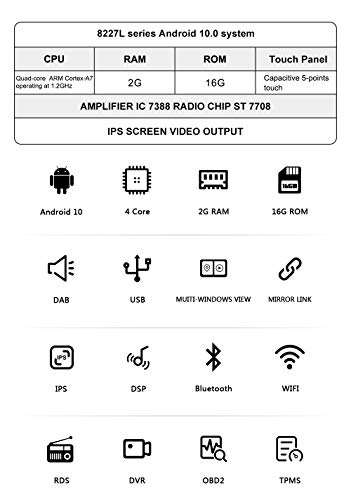 N A BOOYES para Fiat Tipo Aegea Egea 2015-2017 Android 10.0 Single DIN 7" para automóvil Multimedia Navegación GPS Auto Radio Estéreo Auto Auto Play/TPMS/OBD / 4G WiFi/Dab/SWC