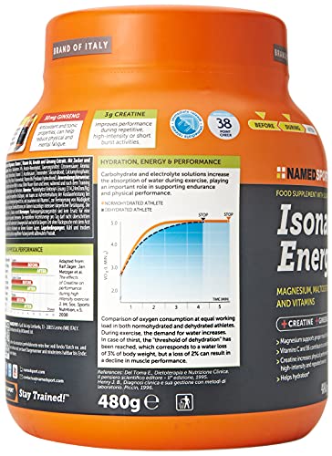 Named Sport ISOTONICO NAMEDSPORT ISONAM ENERGY LIMON 480GR