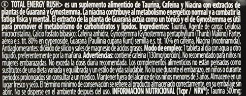 Namedsport Suplemento Dietético "Total Energy Rush" - 60 Tabletas