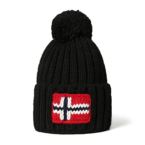 Napapijri - Gorro SEMIURY 4 EN Color Negro NP0A4FRT0411 - Gorro Unisex