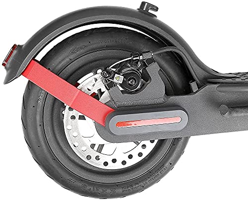 Natcoo - Soporte Universal de Metal para Guardabarros Trasero con Gancho Delantero para Scooter Xiaomi M365, 1s, Essential, Pro, Pro2 - Accesorio de Repuesto