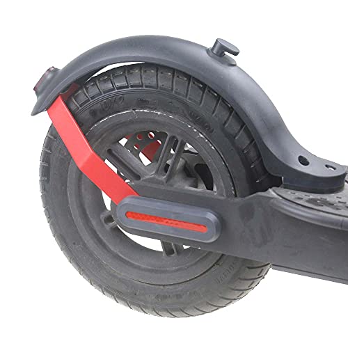 Natcoo - Soporte Universal de Metal para Guardabarros Trasero con Gancho Delantero para Scooter Xiaomi M365, 1s, Essential, Pro, Pro2 - Accesorio de Repuesto