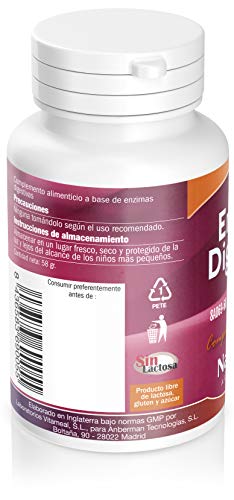 Naturbite Enzimas Digestivas - 60 Tabletas, 32 g