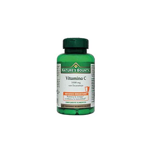 Nature's Bounty Vitamina C Con Escaramujo - Tabletas, One size, Vanilla, 60 Unidad