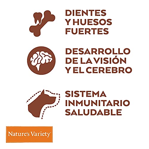 Nature's Variety Original No Grain - Pienso para perros junior con salmón sin espinas, 12 kg