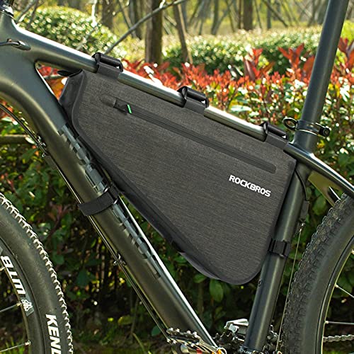 N\C Bolsa para portabicicletas,Bolsa Reflectante para Cuadro de Bicicleta de montaña de Gran Capacidad a Prueba de Lluvia,Bolsa para Bicicleta de Carretera,Bolsa Triangular,Bolsa Impermeable para