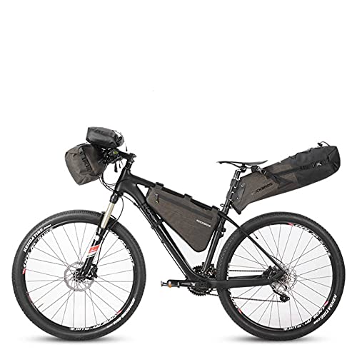 N\C Bolsa para portabicicletas,Bolsa Reflectante para Cuadro de Bicicleta de montaña de Gran Capacidad a Prueba de Lluvia,Bolsa para Bicicleta de Carretera,Bolsa Triangular,Bolsa Impermeable para